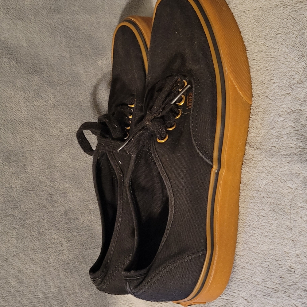 Vans Men's Black and Brown Casual Shoes